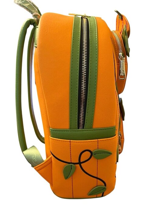 Donald & Daisy Jack-o\'-Lantern Exclusive Glow Mini Backpack Pumpkins Ducks NWT main image 4